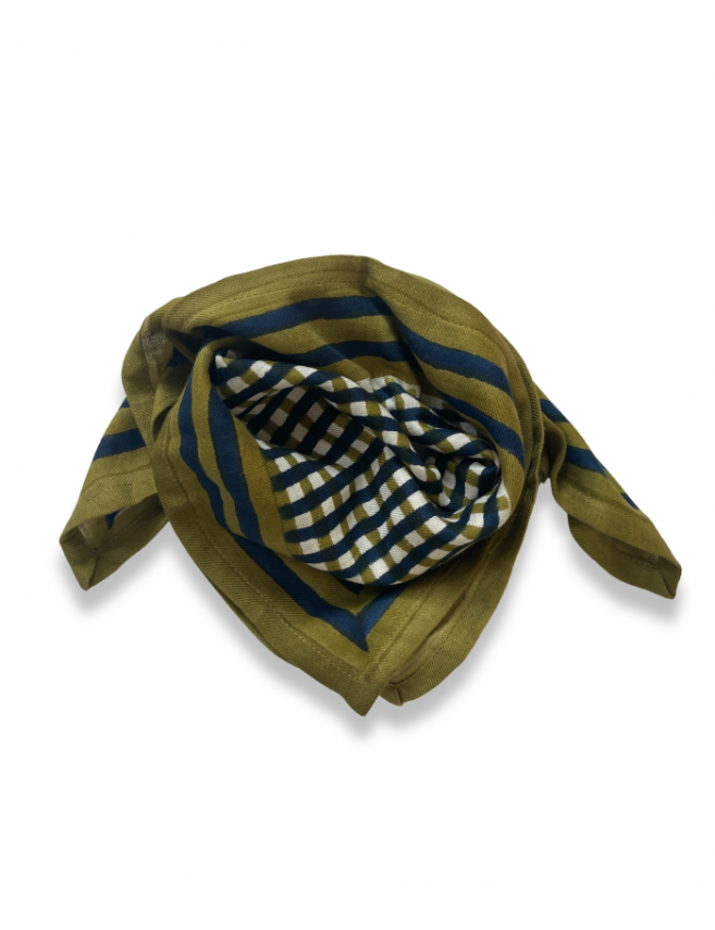Gingham bandana scarf Bindi Atelier